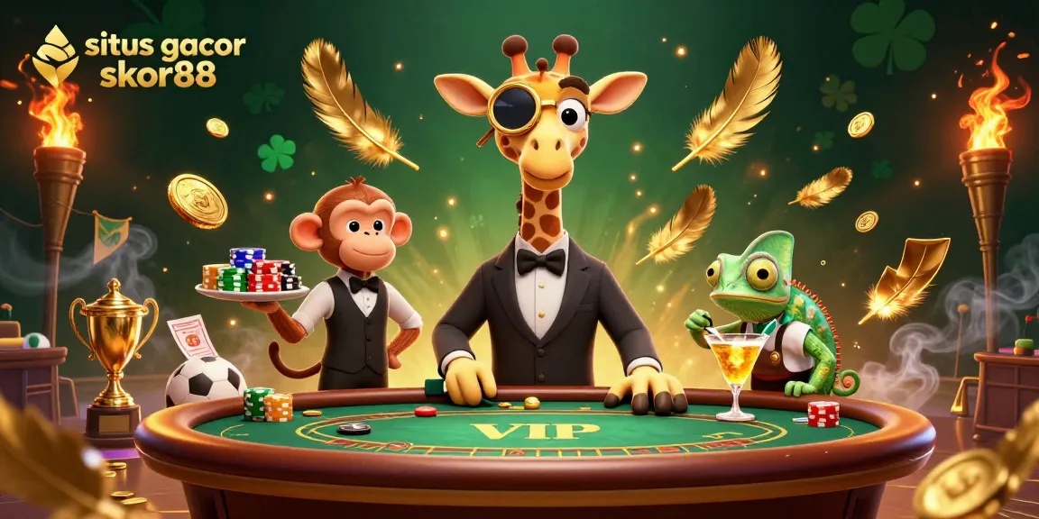 Experience the thrilling excitement of sports betting with situs gacor skor88 at the vibrant casino.