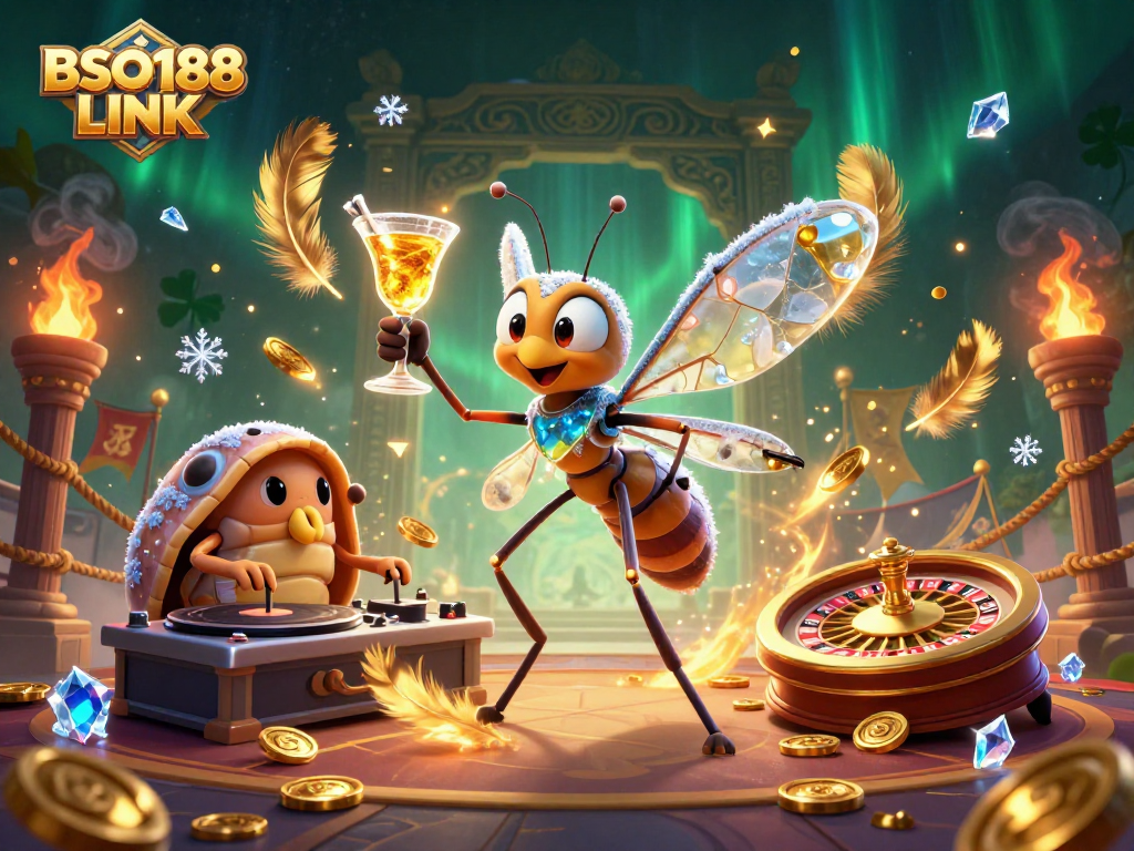 Experience thrilling gameplay with BSO188 LINK, featuring unique casino characters and dynamic action.