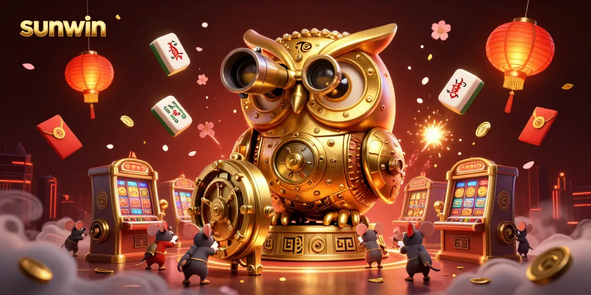Experience thrilling gambling adventures with sunwin in an enchanting casino scene.