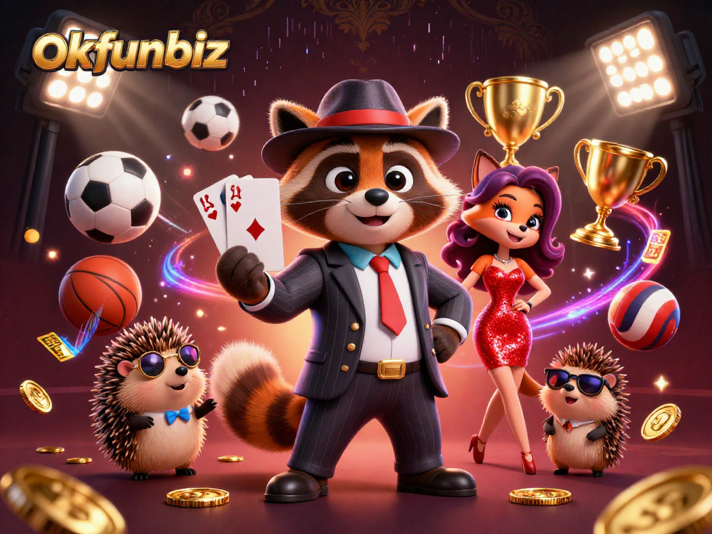Engage with spectacular features at okfunbiz, where classic games meet thrilling sports betting.