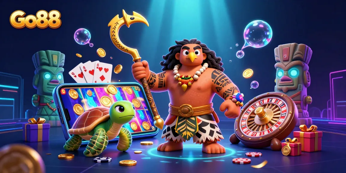 Play thrilling slots at Go88 with vibrant graphics and exciting gameplay elements.