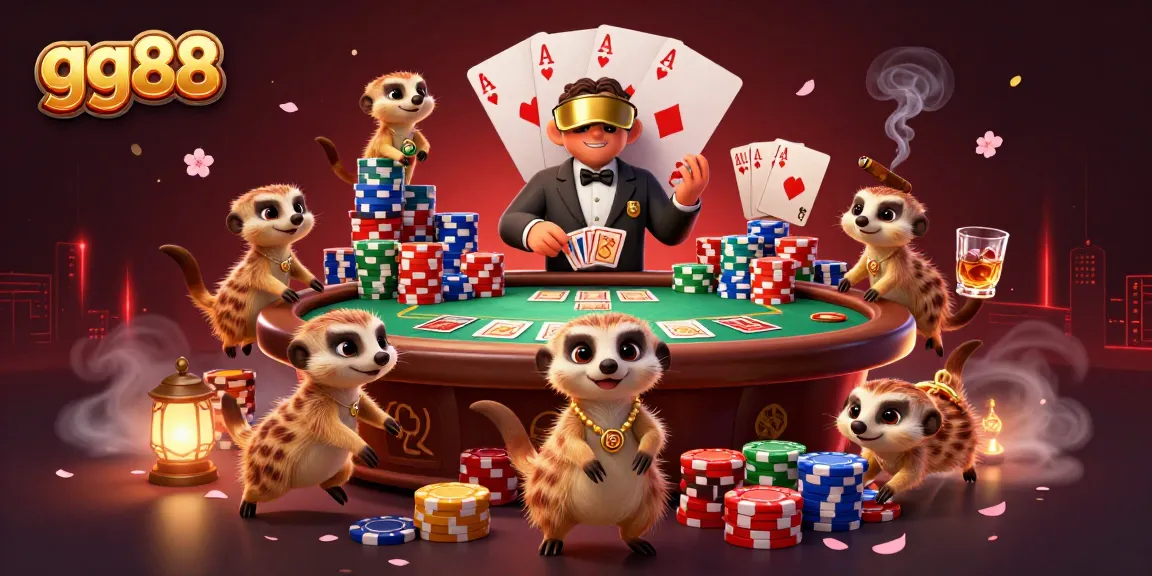 Experience thrilling gameplay with the adorable meerkats at gg88 casino, all while enjoying a vibrant gaming atmosphere.
