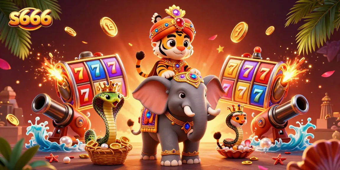 Experience the thrill of s666 with dynamic slot reels, jackpots, and exotic characters!
